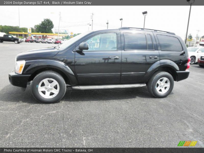 Black / Medium Slate Gray 2004 Dodge Durango SLT 4x4
