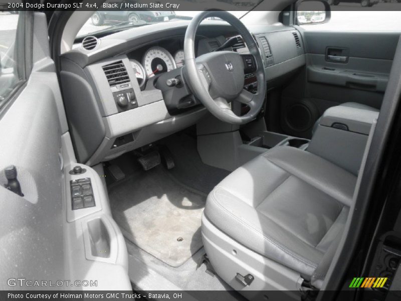 Black / Medium Slate Gray 2004 Dodge Durango SLT 4x4