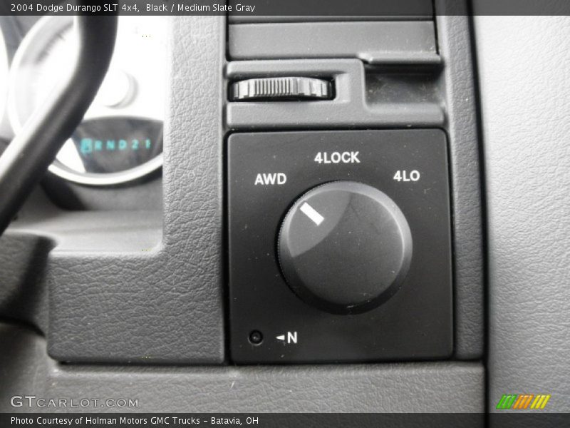 Black / Medium Slate Gray 2004 Dodge Durango SLT 4x4