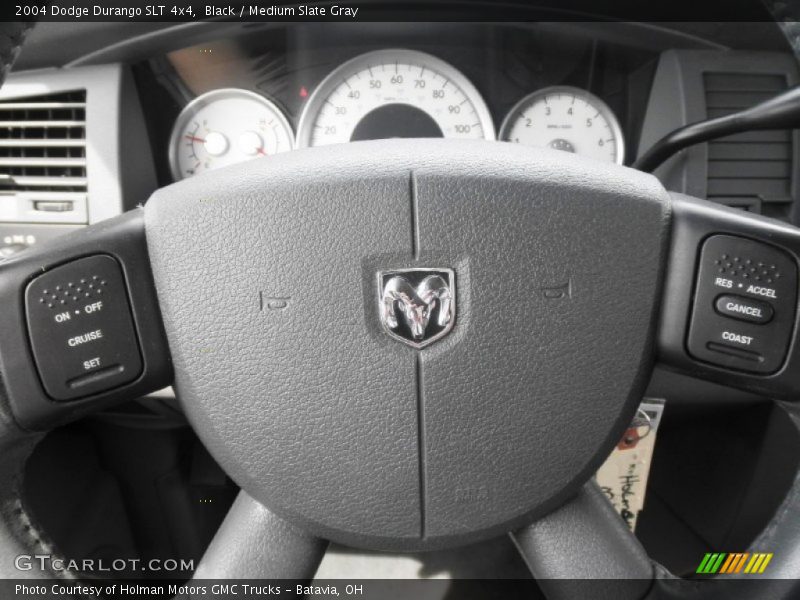 Black / Medium Slate Gray 2004 Dodge Durango SLT 4x4