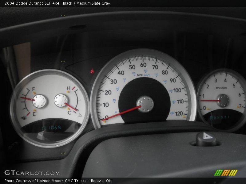 Black / Medium Slate Gray 2004 Dodge Durango SLT 4x4