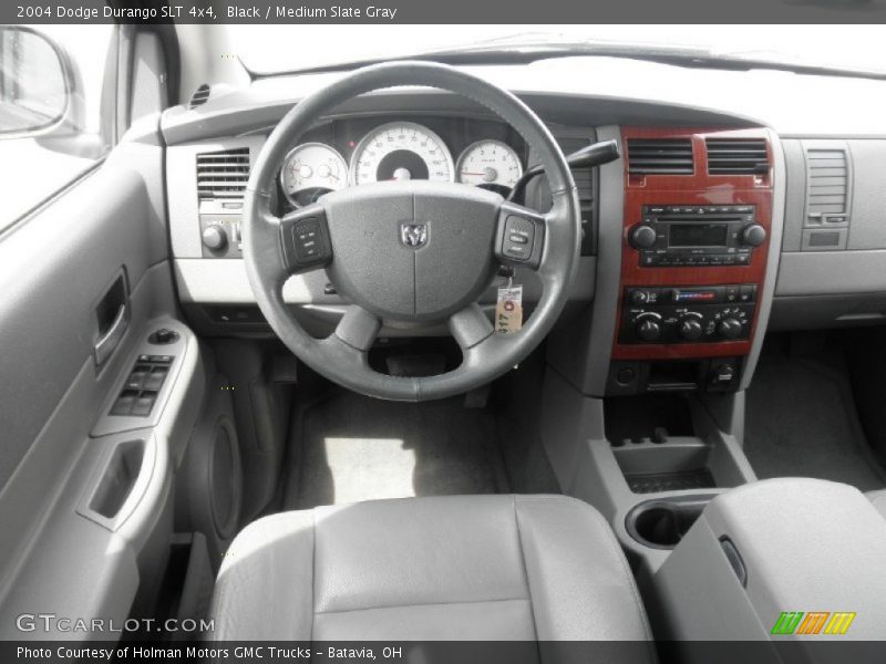 Black / Medium Slate Gray 2004 Dodge Durango SLT 4x4