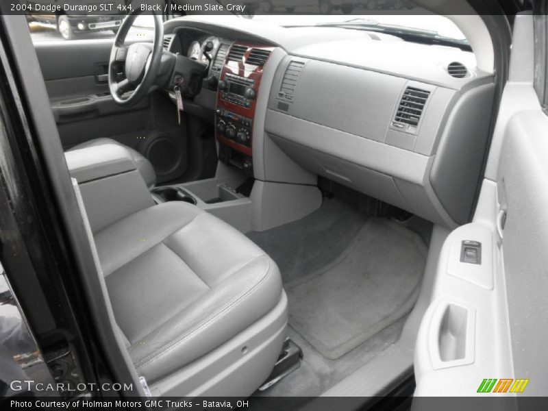 Black / Medium Slate Gray 2004 Dodge Durango SLT 4x4