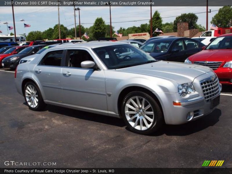 Bright Silver Metallic / Dark Slate Gray/Light Graystone 2007 Chrysler 300 C SRT Design