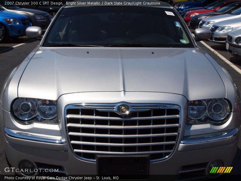 Bright Silver Metallic / Dark Slate Gray/Light Graystone 2007 Chrysler 300 C SRT Design