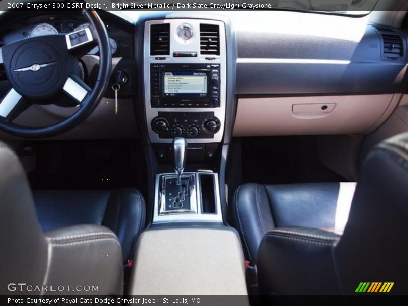 Bright Silver Metallic / Dark Slate Gray/Light Graystone 2007 Chrysler 300 C SRT Design