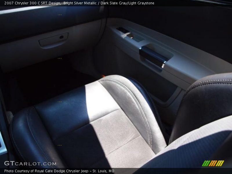 Bright Silver Metallic / Dark Slate Gray/Light Graystone 2007 Chrysler 300 C SRT Design