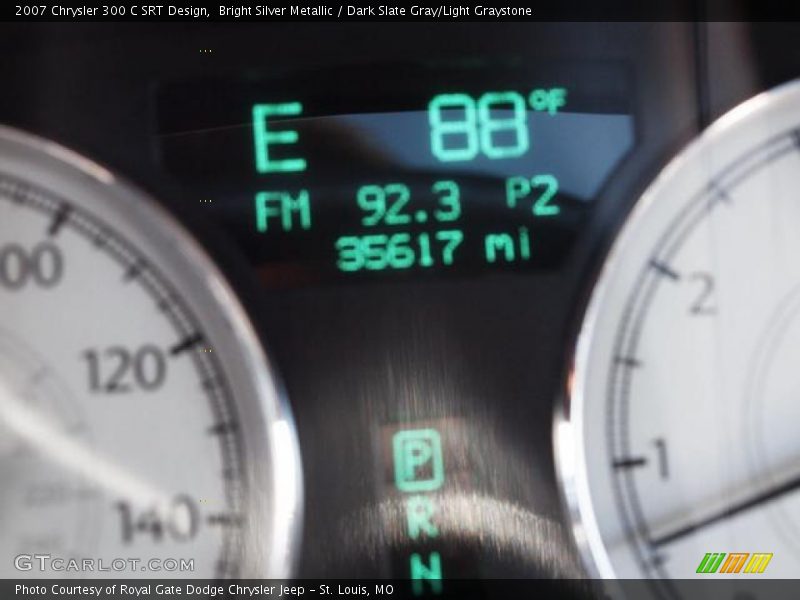 Bright Silver Metallic / Dark Slate Gray/Light Graystone 2007 Chrysler 300 C SRT Design