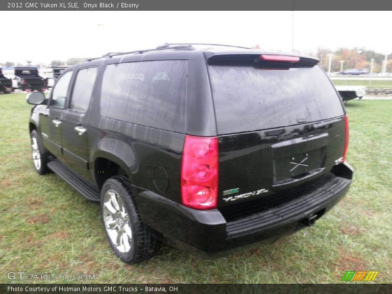 Onyx Black / Ebony 2012 GMC Yukon XL SLE