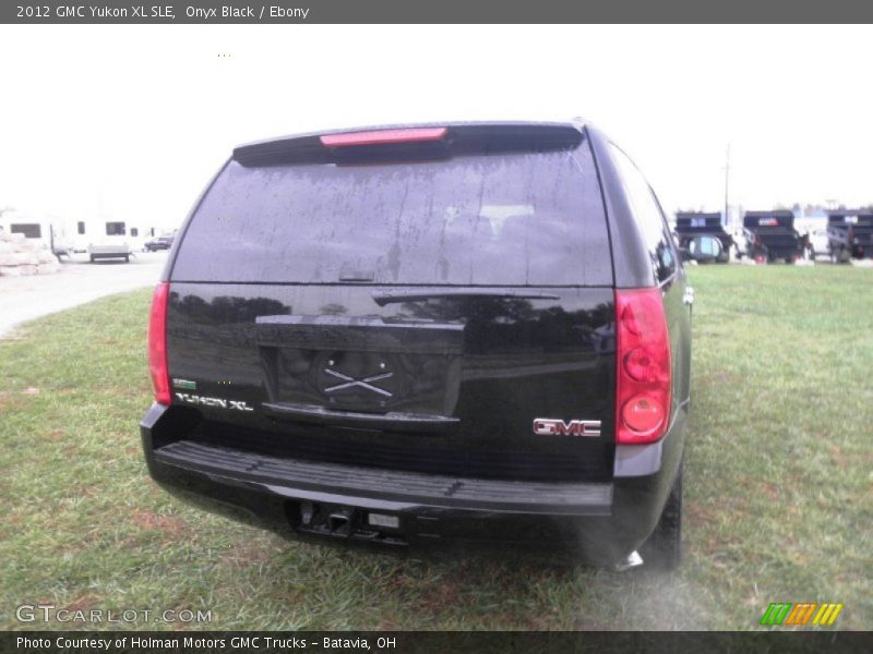 Onyx Black / Ebony 2012 GMC Yukon XL SLE