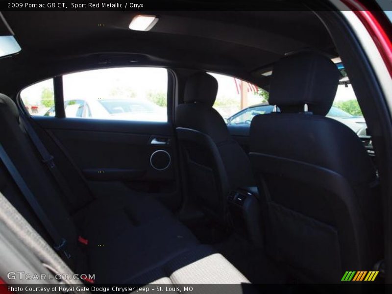 Sport Red Metallic / Onyx 2009 Pontiac G8 GT