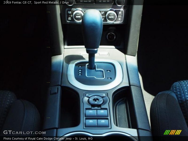 Sport Red Metallic / Onyx 2009 Pontiac G8 GT