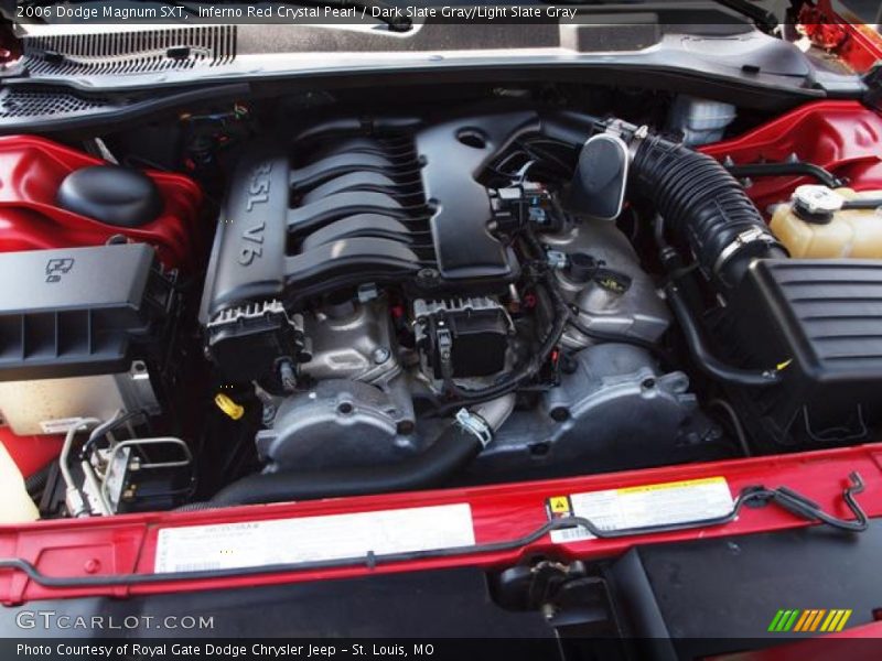 Inferno Red Crystal Pearl / Dark Slate Gray/Light Slate Gray 2006 Dodge Magnum SXT
