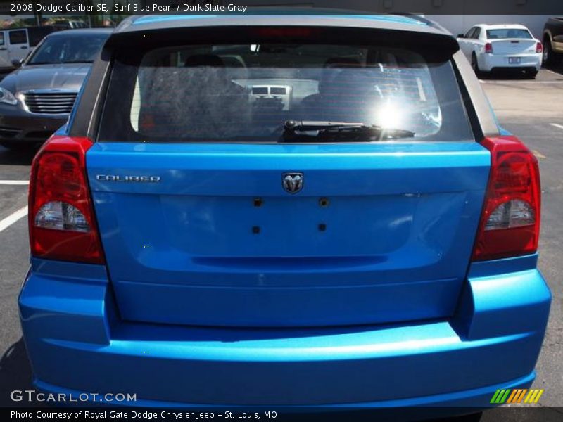 Surf Blue Pearl / Dark Slate Gray 2008 Dodge Caliber SE