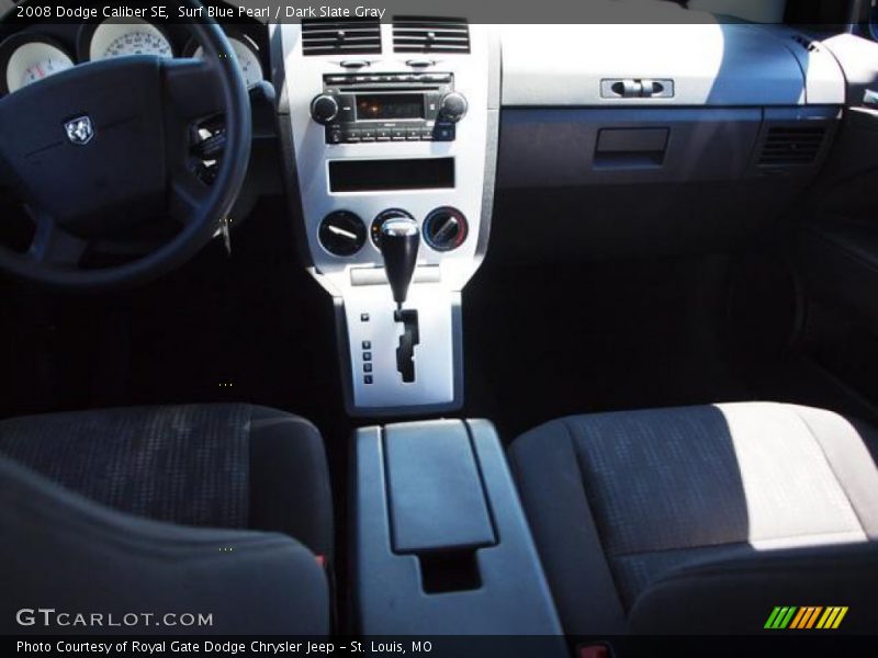 Surf Blue Pearl / Dark Slate Gray 2008 Dodge Caliber SE