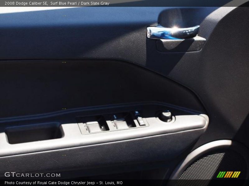 Surf Blue Pearl / Dark Slate Gray 2008 Dodge Caliber SE