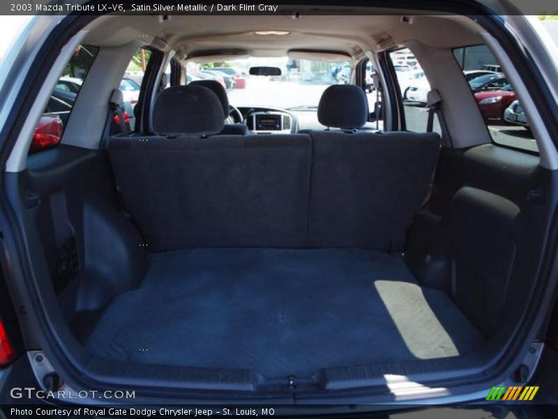 Satin Silver Metallic / Dark Flint Gray 2003 Mazda Tribute LX-V6
