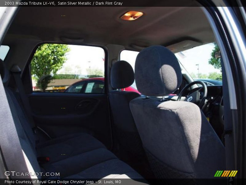 Satin Silver Metallic / Dark Flint Gray 2003 Mazda Tribute LX-V6