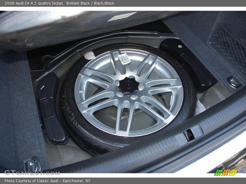 Brilliant Black / Black/Black 2008 Audi S4 4.2 quattro Sedan