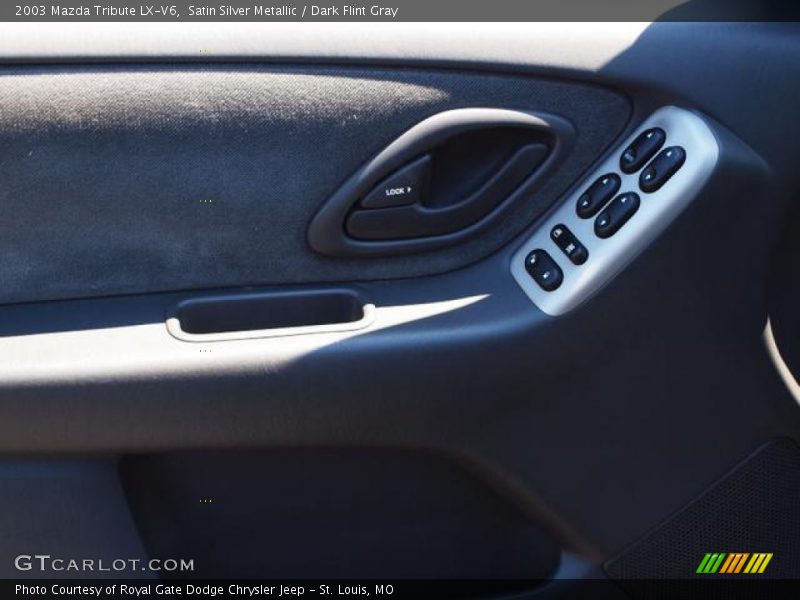 Satin Silver Metallic / Dark Flint Gray 2003 Mazda Tribute LX-V6