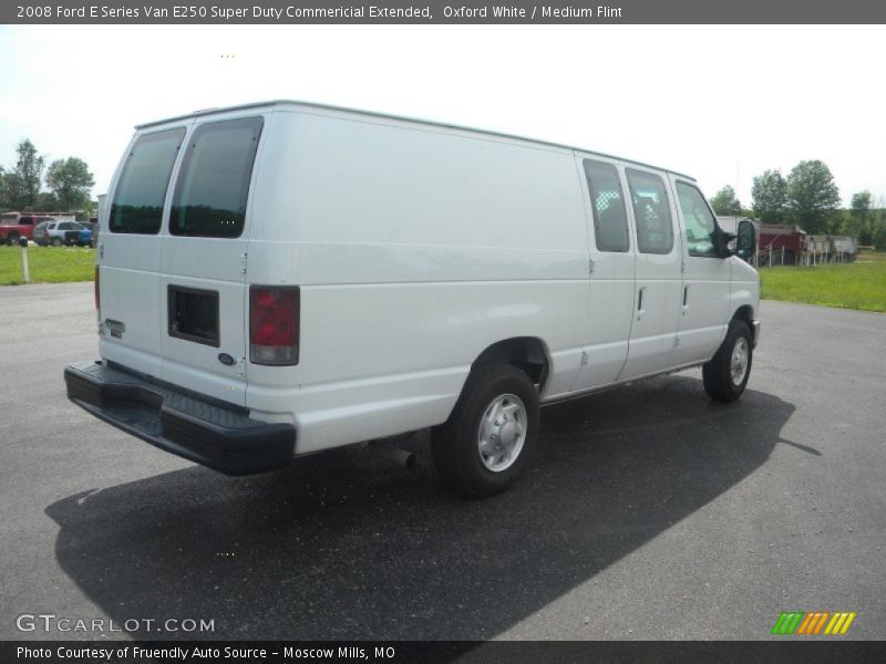 Oxford White / Medium Flint 2008 Ford E Series Van E250 Super Duty Commericial Extended
