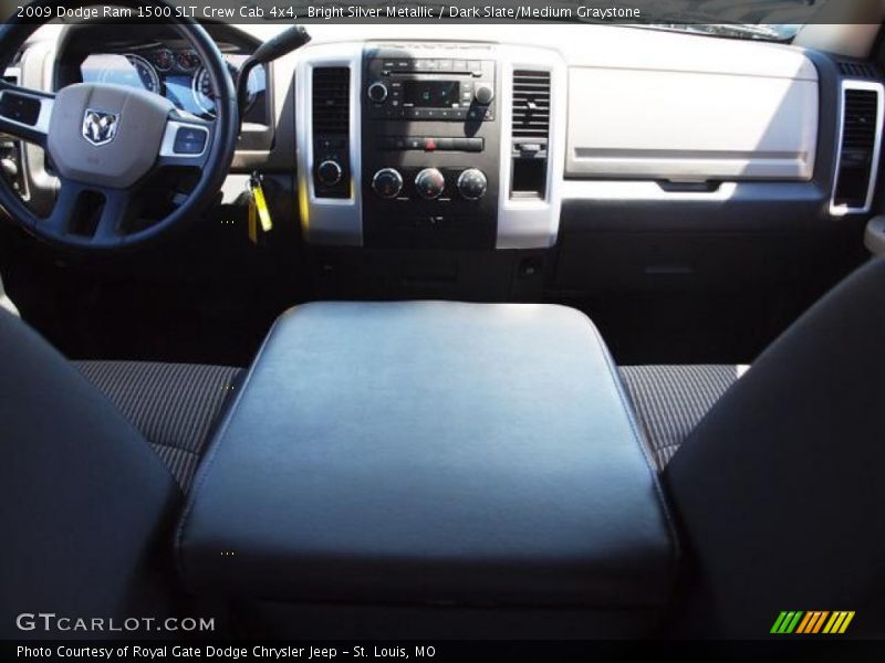 Bright Silver Metallic / Dark Slate/Medium Graystone 2009 Dodge Ram 1500 SLT Crew Cab 4x4