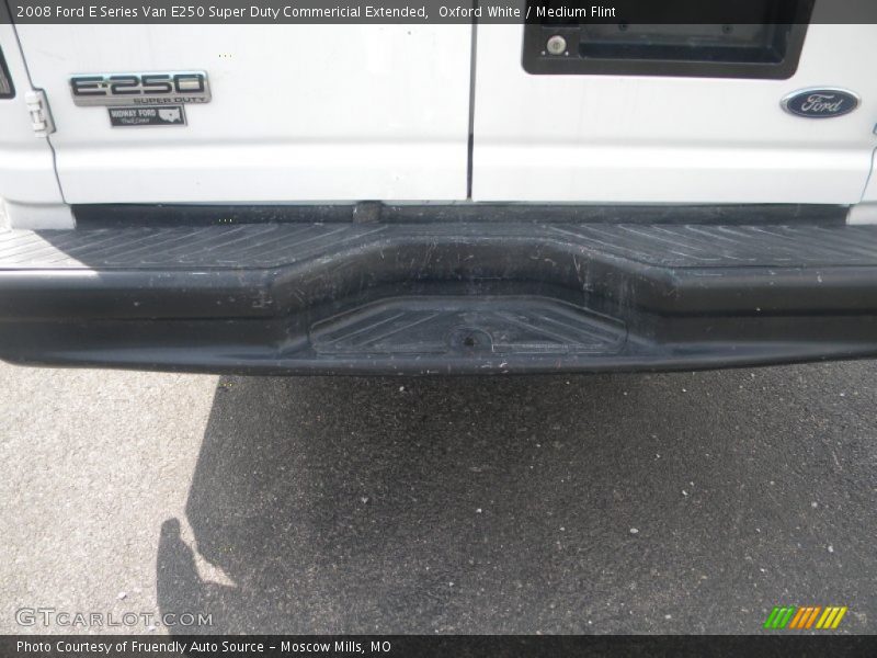 Oxford White / Medium Flint 2008 Ford E Series Van E250 Super Duty Commericial Extended