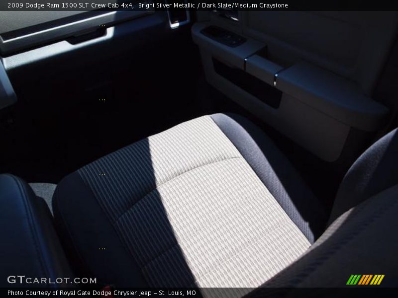 Bright Silver Metallic / Dark Slate/Medium Graystone 2009 Dodge Ram 1500 SLT Crew Cab 4x4