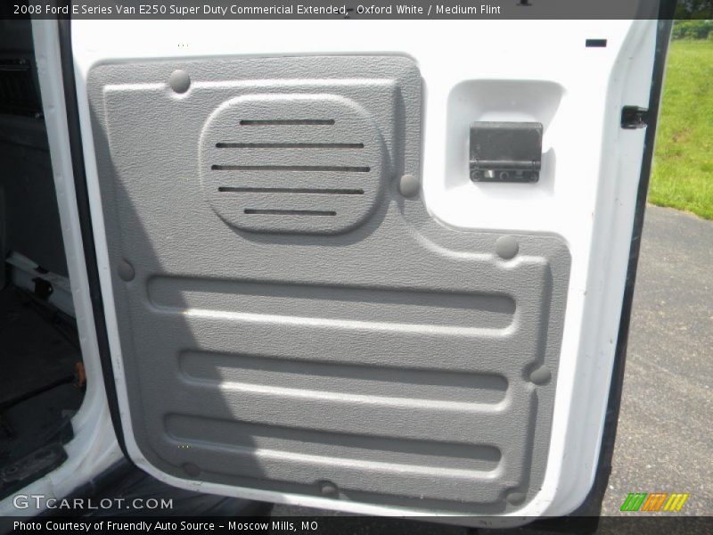 Oxford White / Medium Flint 2008 Ford E Series Van E250 Super Duty Commericial Extended