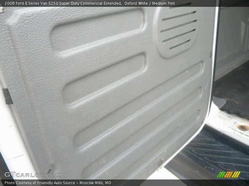 Oxford White / Medium Flint 2008 Ford E Series Van E250 Super Duty Commericial Extended