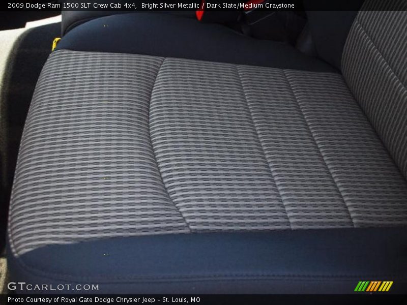 Bright Silver Metallic / Dark Slate/Medium Graystone 2009 Dodge Ram 1500 SLT Crew Cab 4x4