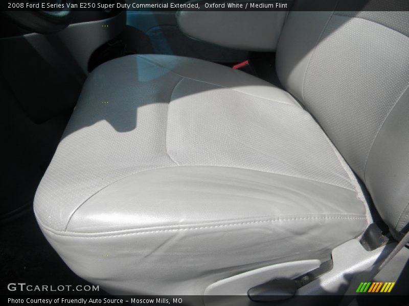 Oxford White / Medium Flint 2008 Ford E Series Van E250 Super Duty Commericial Extended