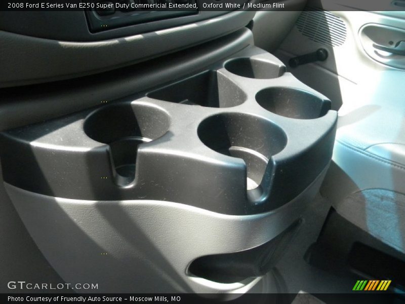 Oxford White / Medium Flint 2008 Ford E Series Van E250 Super Duty Commericial Extended
