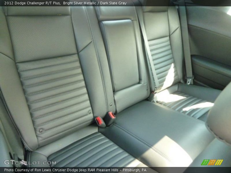 Bright Silver Metallic / Dark Slate Gray 2012 Dodge Challenger R/T Plus