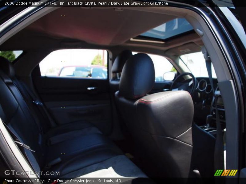 Brilliant Black Crystal Pearl / Dark Slate Gray/Light Graystone 2006 Dodge Magnum SRT-8