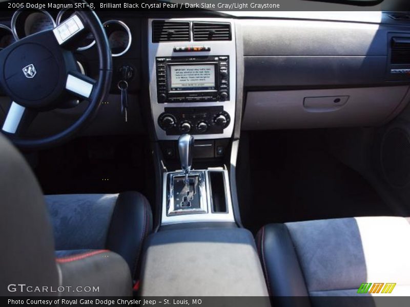 Brilliant Black Crystal Pearl / Dark Slate Gray/Light Graystone 2006 Dodge Magnum SRT-8