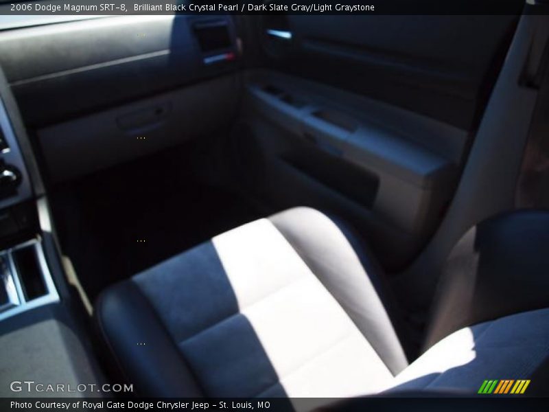 Brilliant Black Crystal Pearl / Dark Slate Gray/Light Graystone 2006 Dodge Magnum SRT-8