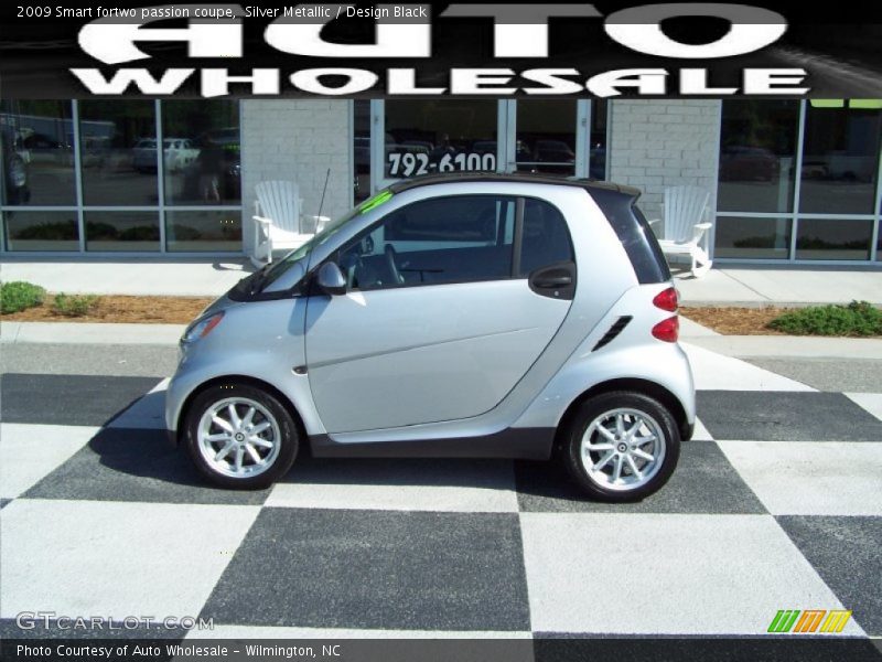 Silver Metallic / Design Black 2009 Smart fortwo passion coupe