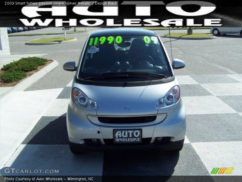 Silver Metallic / Design Black 2009 Smart fortwo passion coupe