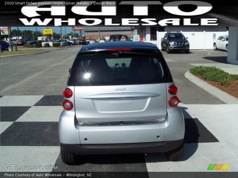 Silver Metallic / Design Black 2009 Smart fortwo passion coupe