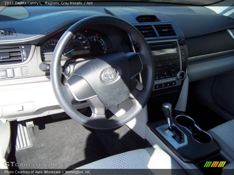 Magnetic Gray Metallic / Ash 2012 Toyota Camry L