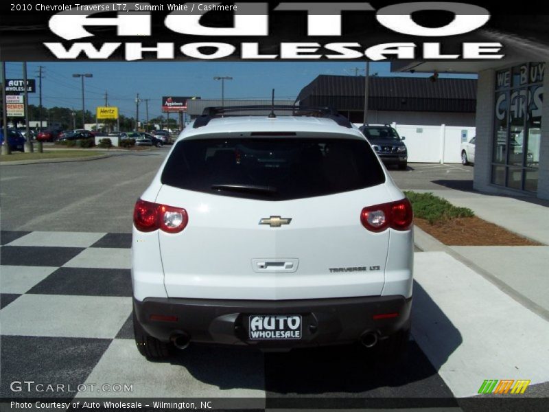 Summit White / Cashmere 2010 Chevrolet Traverse LTZ