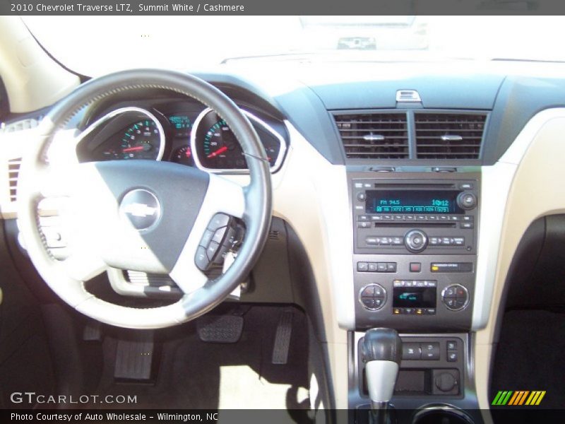 Summit White / Cashmere 2010 Chevrolet Traverse LTZ