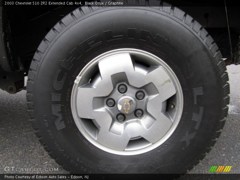 Black Onyx / Graphite 2003 Chevrolet S10 ZR2 Extended Cab 4x4