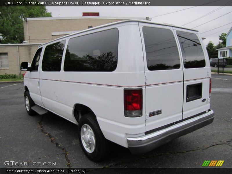 Oxford White / Medium Flint 2004 Ford E Series Van E350 Super Duty XLT Passenger
