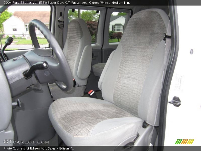 Oxford White / Medium Flint 2004 Ford E Series Van E350 Super Duty XLT Passenger