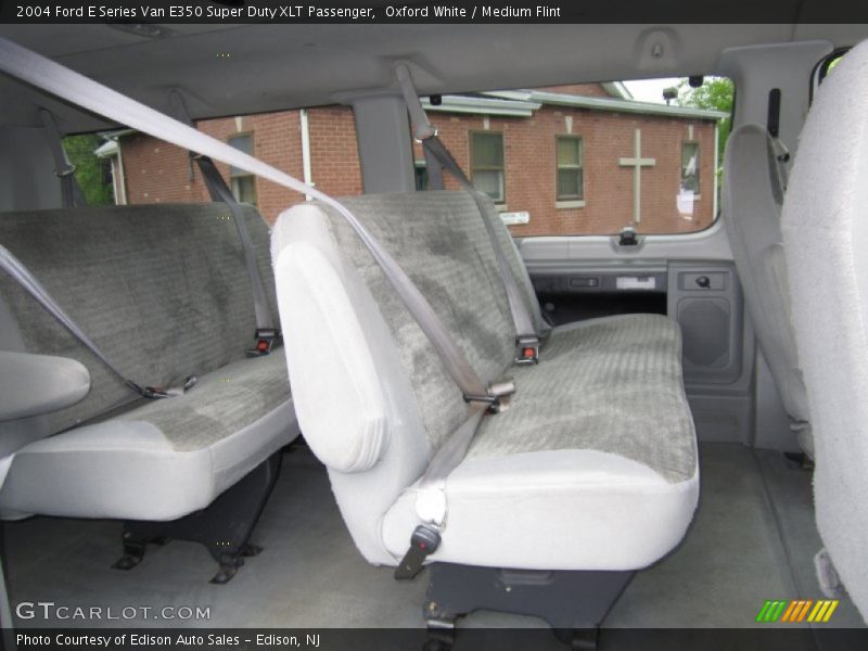 Oxford White / Medium Flint 2004 Ford E Series Van E350 Super Duty XLT Passenger