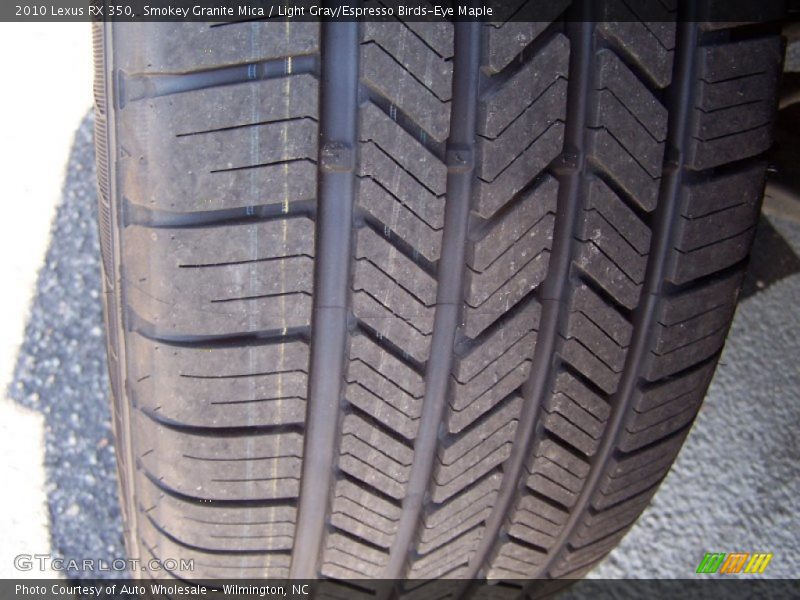 Smokey Granite Mica / Light Gray/Espresso Birds-Eye Maple 2010 Lexus RX 350