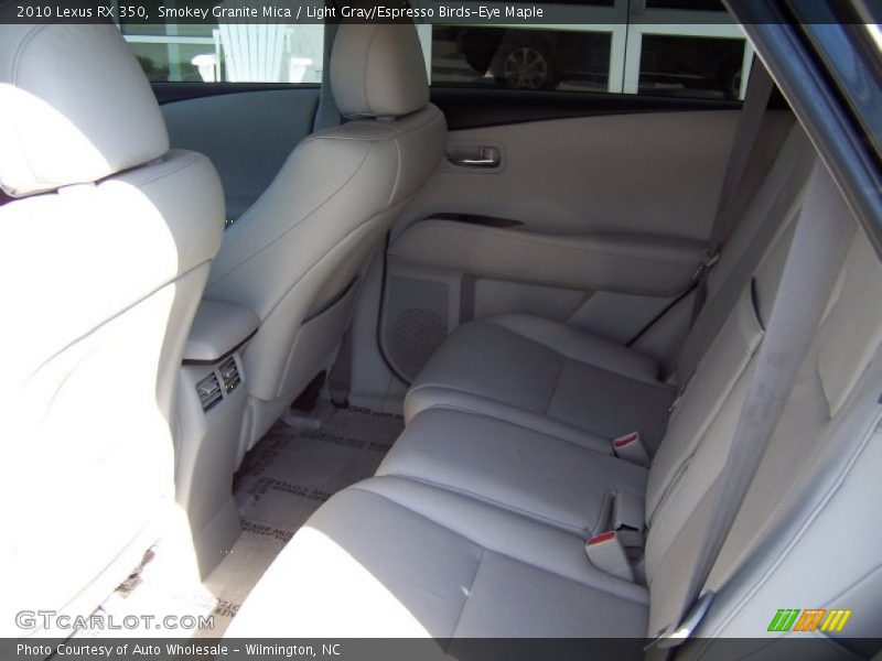 Smokey Granite Mica / Light Gray/Espresso Birds-Eye Maple 2010 Lexus RX 350