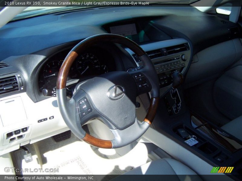 Smokey Granite Mica / Light Gray/Espresso Birds-Eye Maple 2010 Lexus RX 350